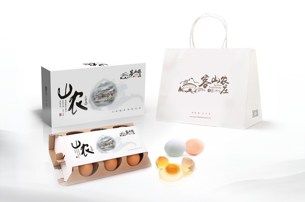 广东客家特产【客山农庄】品牌包装形象设计案例